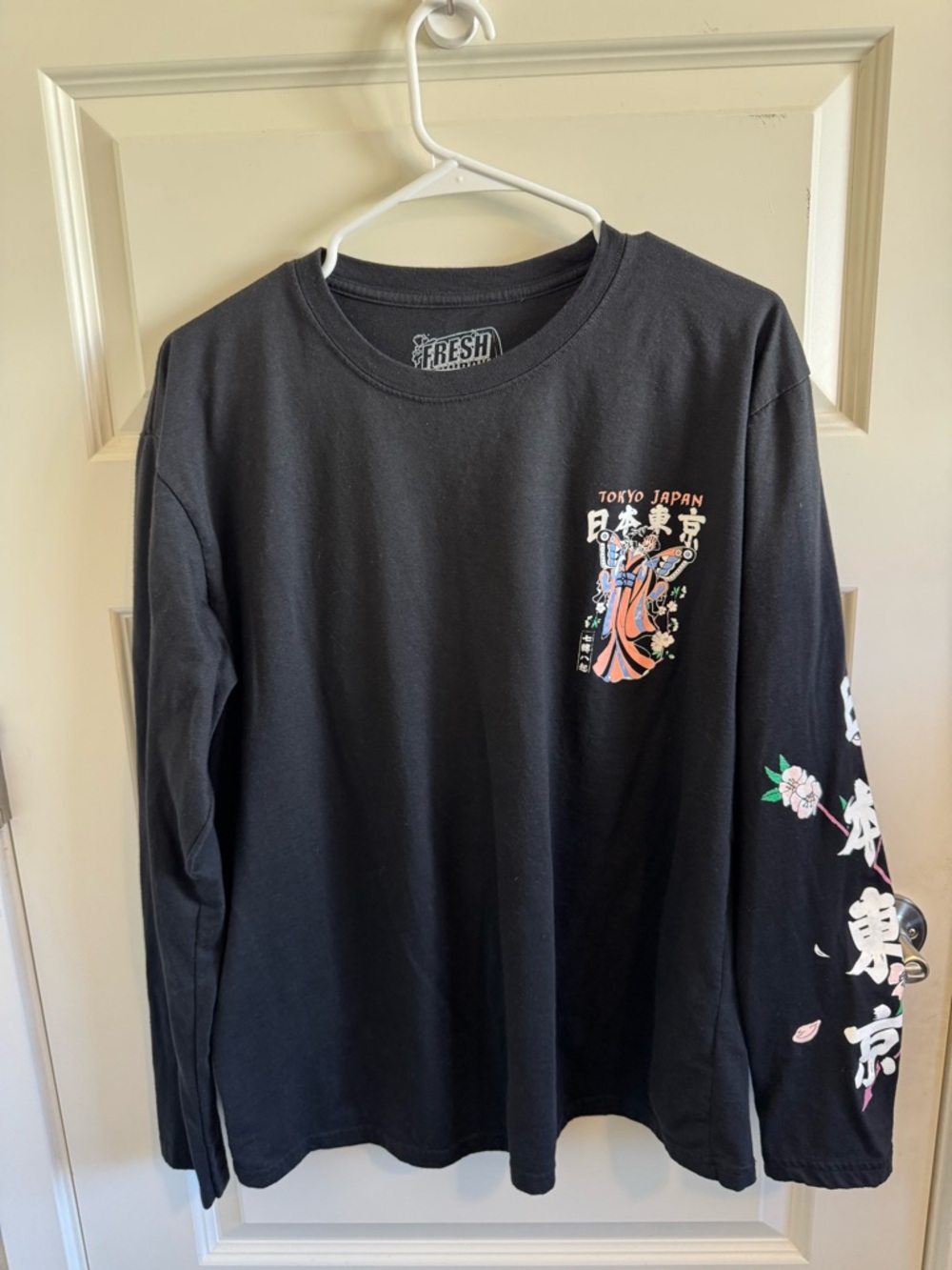 Fresh Laundry Tokyo Japan Graphic Long Sleeve Tee